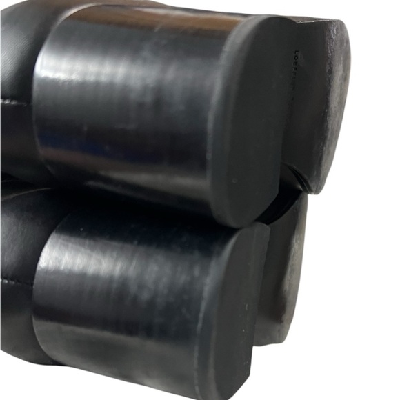 Loeffler Randall Grant Leather Ankle  Bootie in Black Chunky Heel Size 9B - Picture 11 of 14